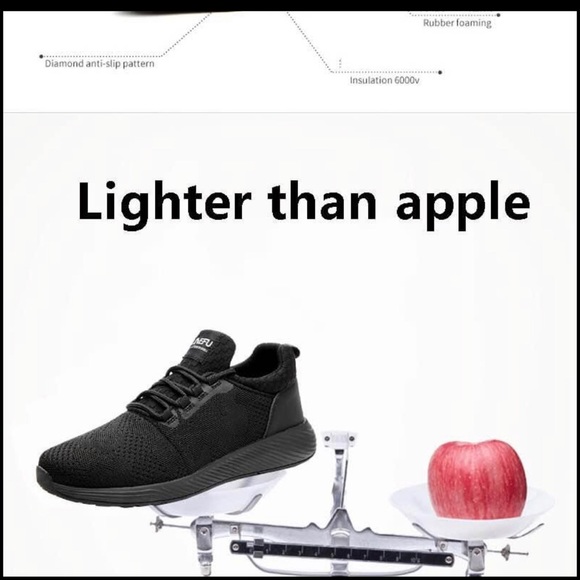 Women's work shoes with anti-slip steel toe cap - Picture 3 of 16